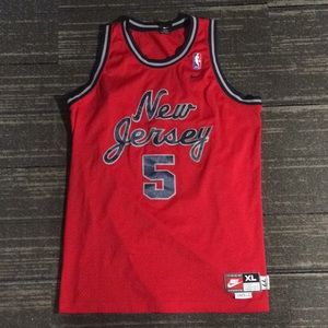 Authentic Nike #5 Jason Kidd Jersey